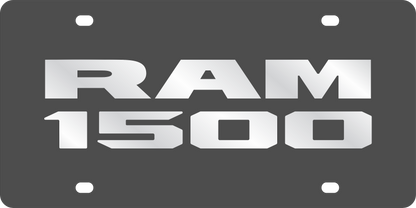 Dodge Ram 1500 Carbon Steel License Plate