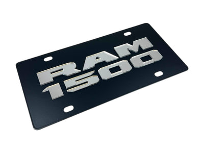 Dodge Ram 1500 Carbon Steel License Plate
