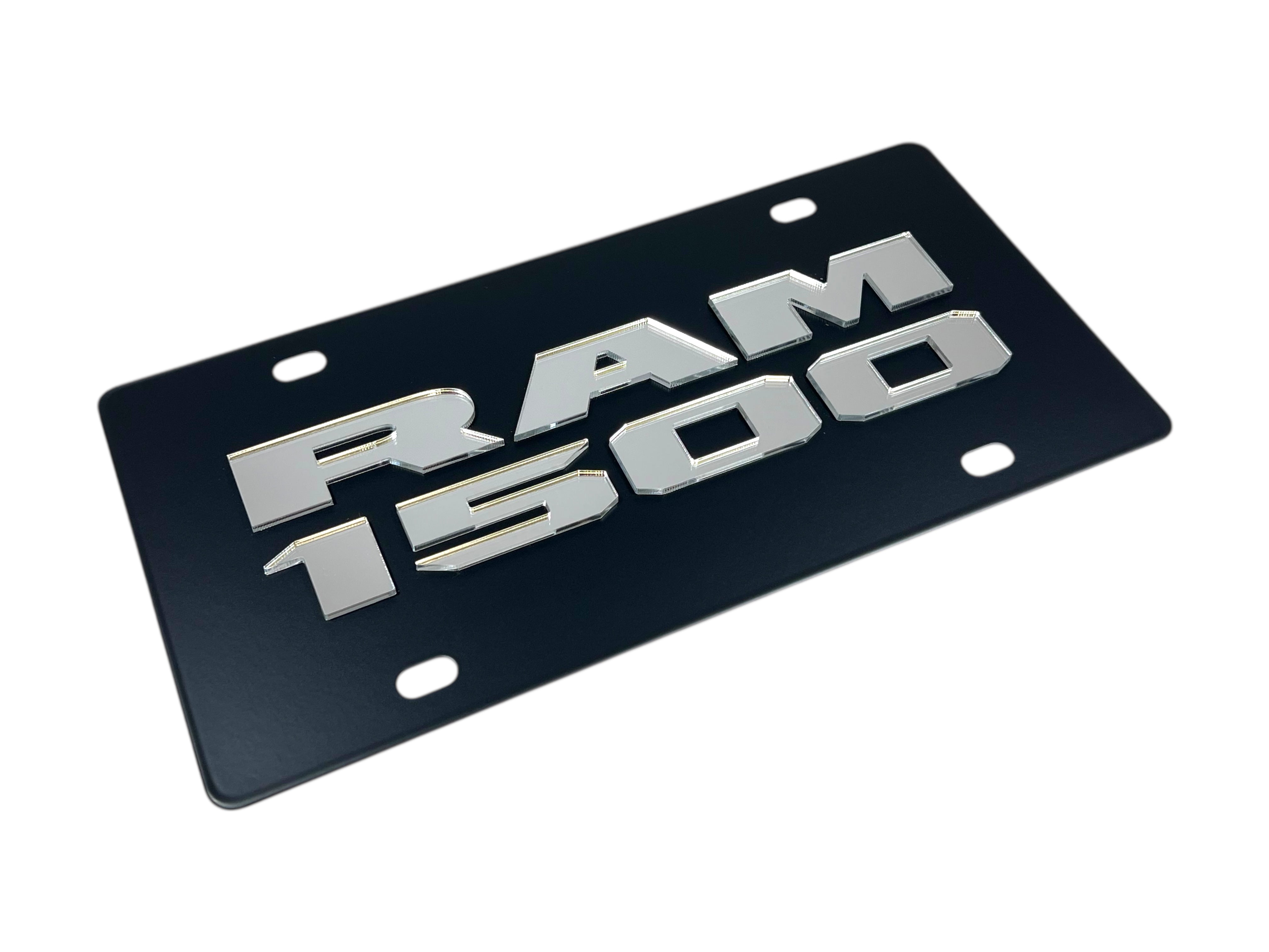 Dodge Ram 1500 Carbon Steel License Plate