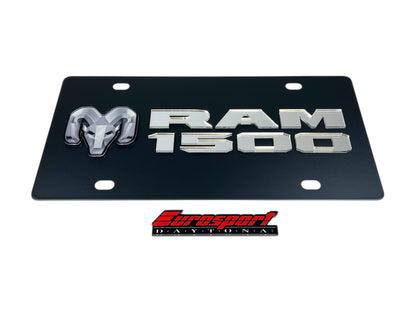 Dodge Ram 1500 Carbon Steel License Plate