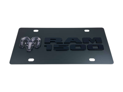Dodge Ram 1500 Carbon Steel License Plate