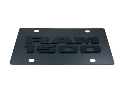 Dodge Ram 1500 Carbon Steel License Plate