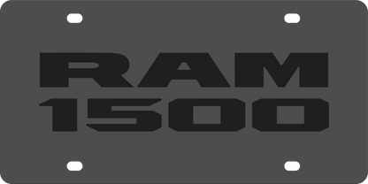 Dodge Ram 1500 Carbon Steel License Plate