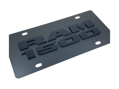 Dodge Ram 1500 Carbon Steel License Plate
