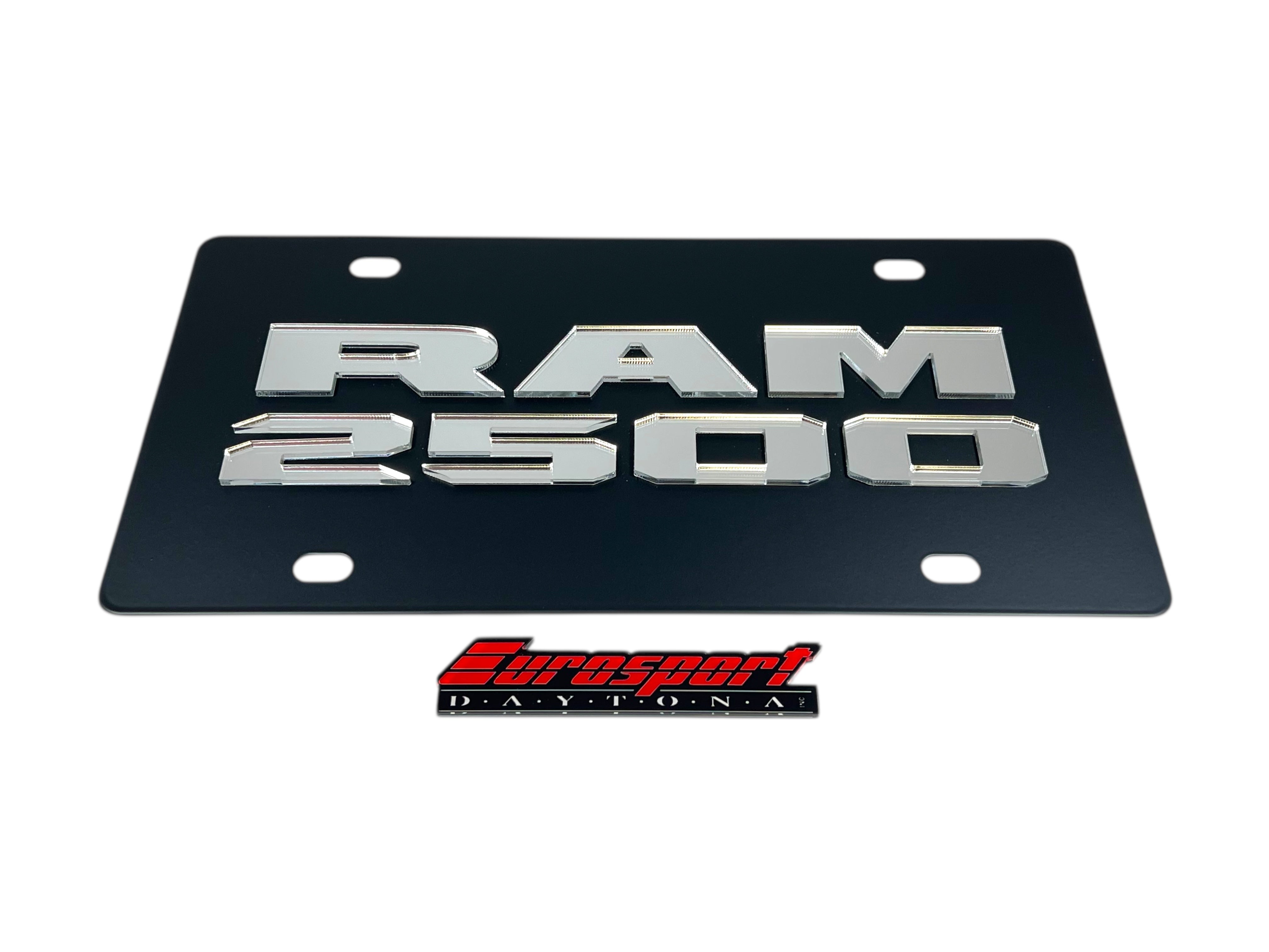 Dodge Ram 2500 Carbon Steel License Plate