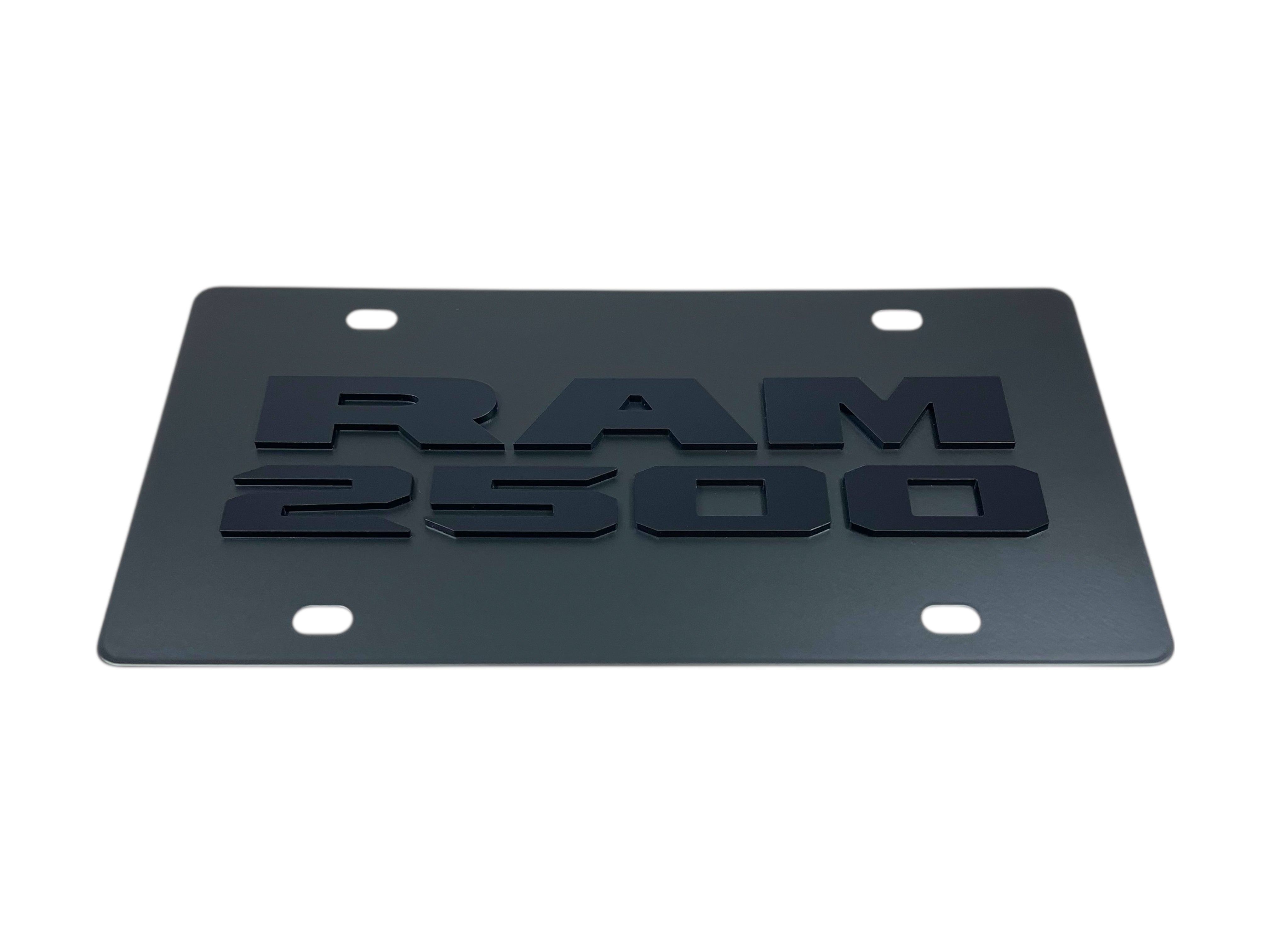 Dodge Ram 2500 Carbon Steel License Plate