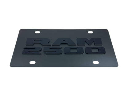 Dodge Ram 2500 Carbon Steel License Plate