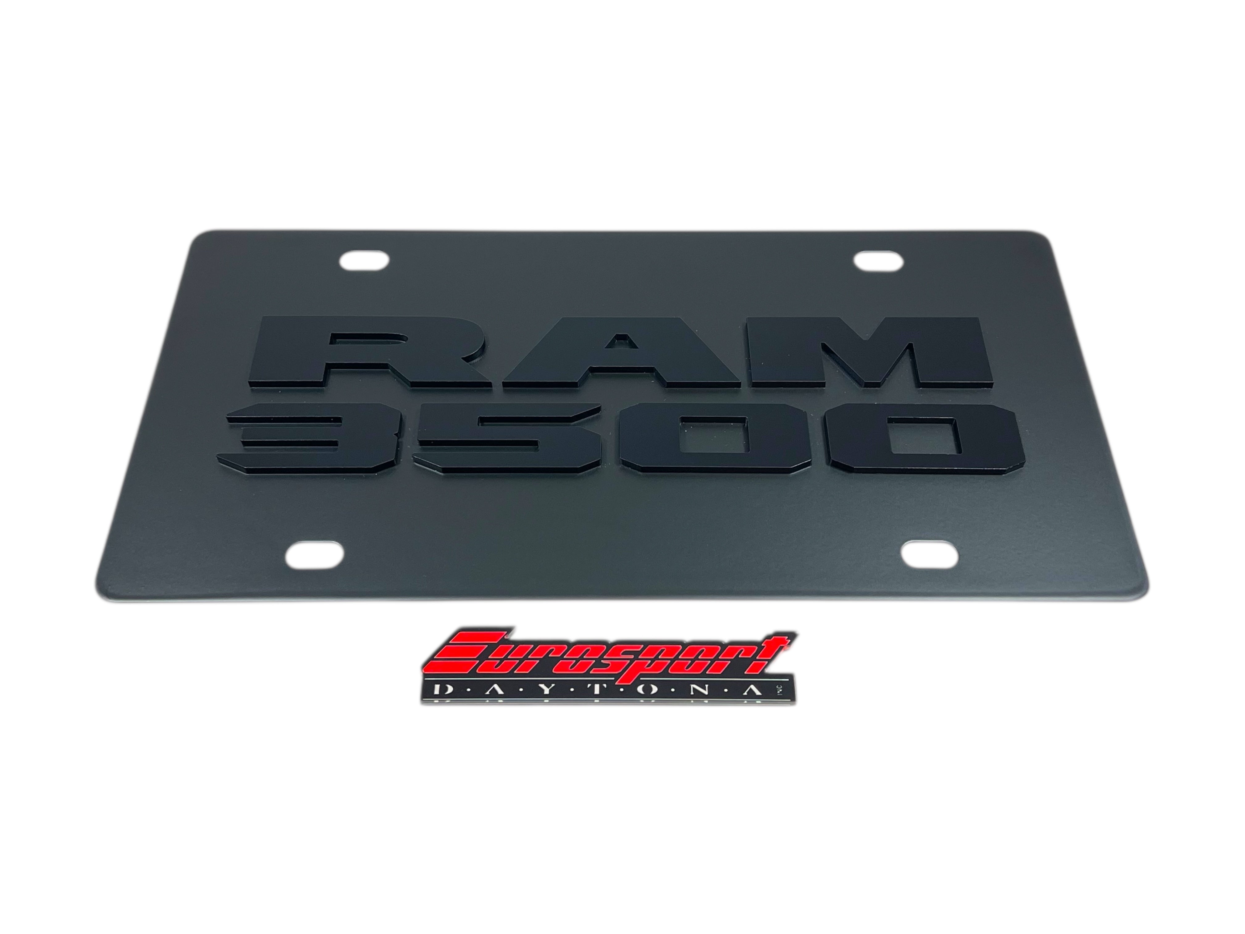 Dodge Ram 3500 Carbon Steel License Plate