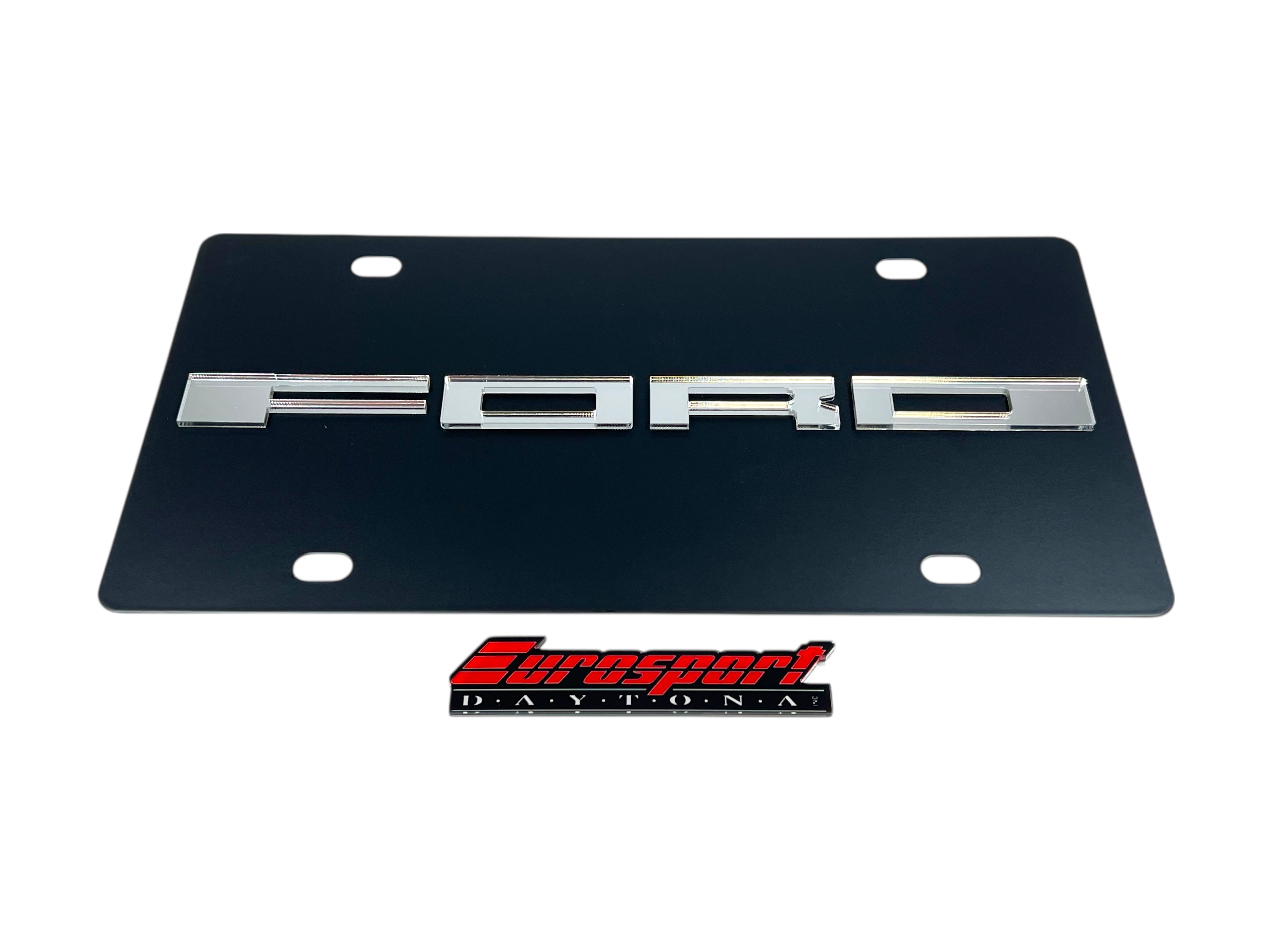 Ford Carbon Steel License Plate