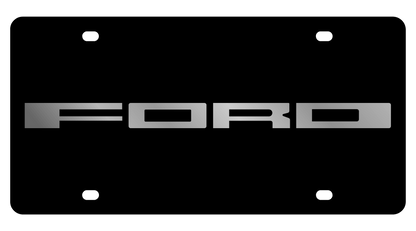 Ford Carbon Steel License Plate