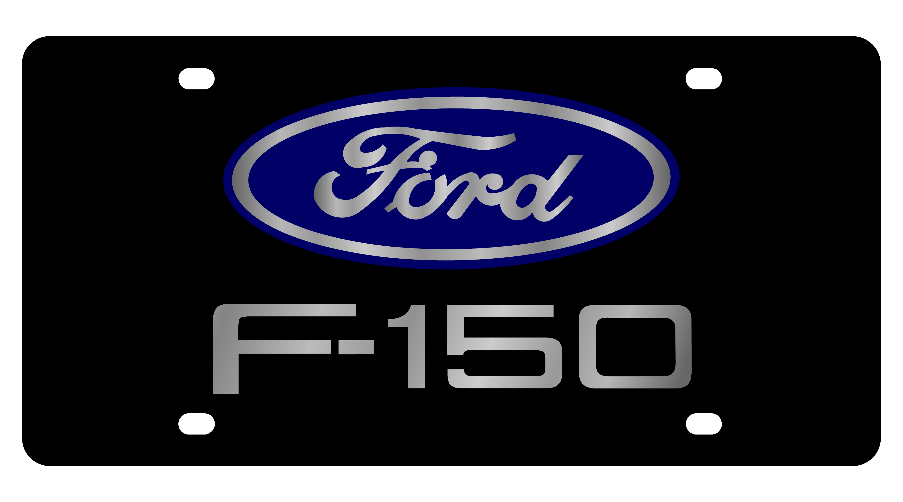 Ford F-150 Carbon Steel License Plate