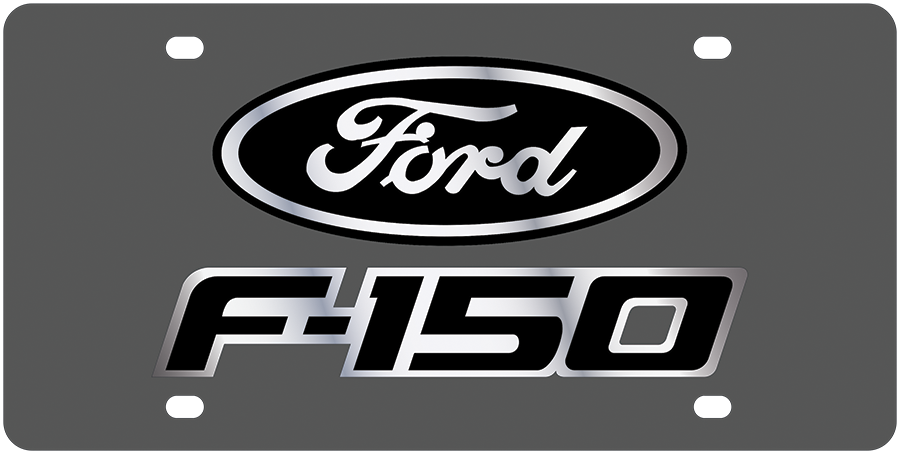 2009 Ford F-150 Carbon Steel License Plate