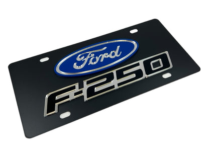 2009 Ford F-250 Carbon Steel License Plate