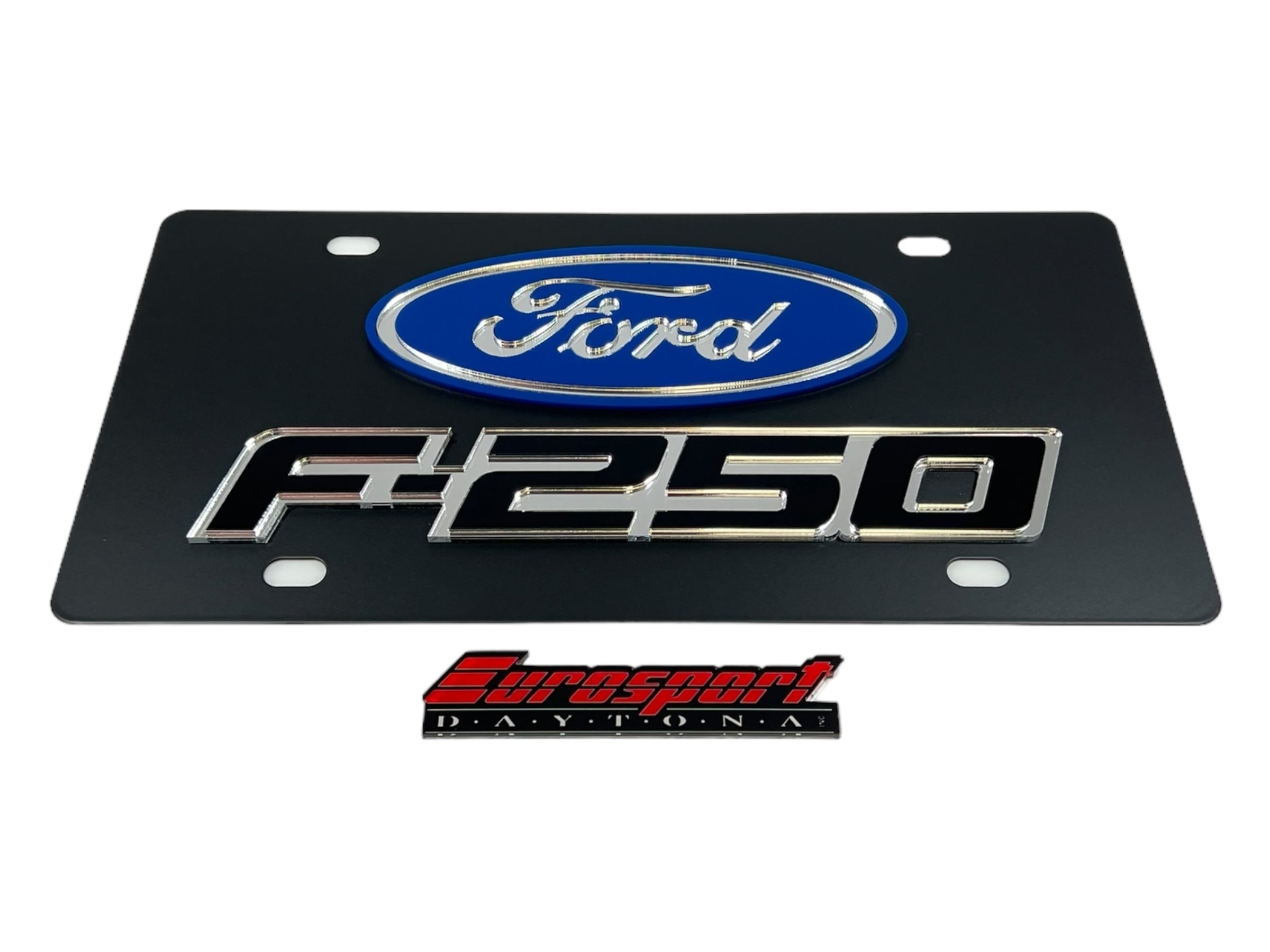 2009 Ford F-250 Carbon Steel License Plate