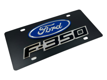 2009 Ford F-350 Carbon steel License Plate