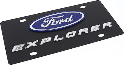 Ford Explorer Carbon Steel License Plate