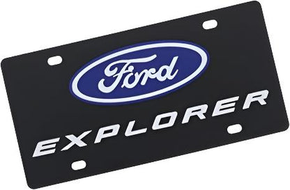 Ford Explorer Carbon Steel License Plate