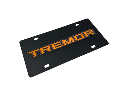 Ford Tremor Carbon Steel License Plate