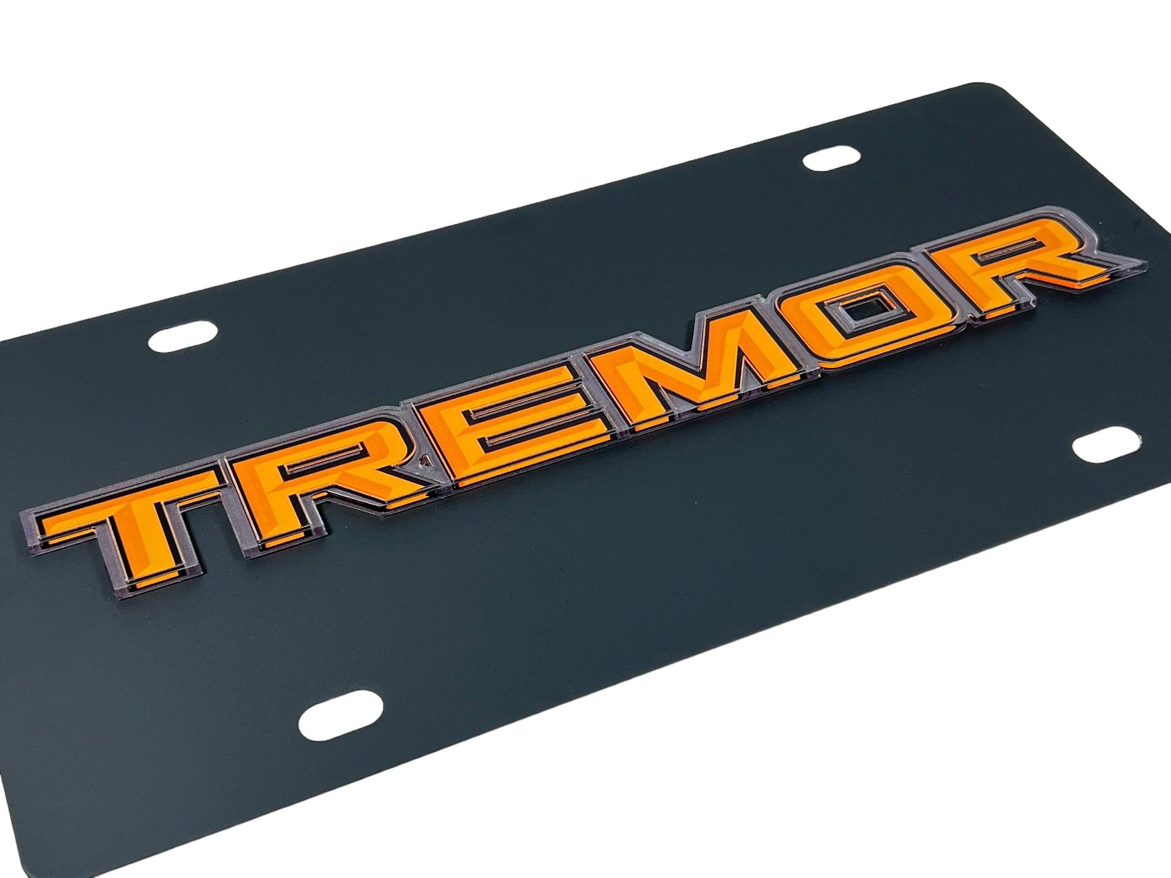 Ford Tremor Carbon Steel License Plate