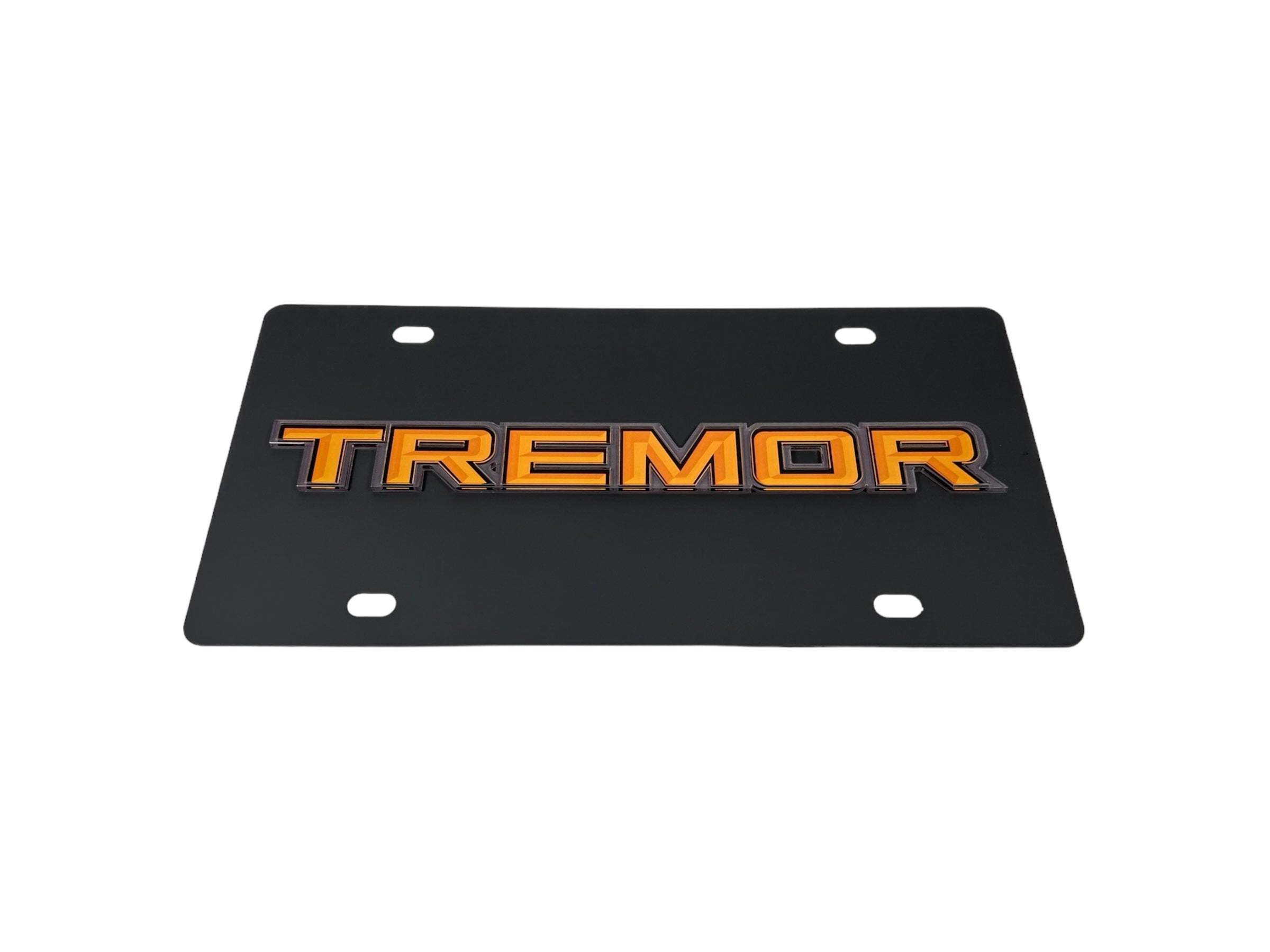 Ford Tremor Carbon Steel License Plate