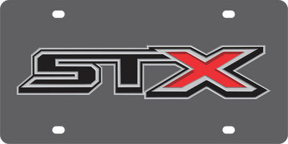 Ford F-150 STX Carbon Steel License Plate