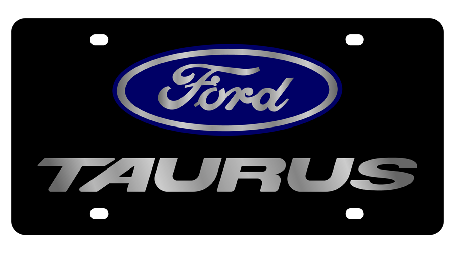 2010 Ford Taurus Carbon Steel License Plate