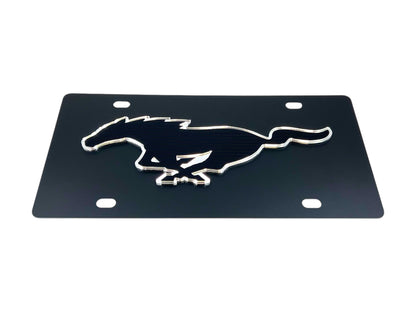 Ford Mustang Mach-E Carbon Steel License Plate
