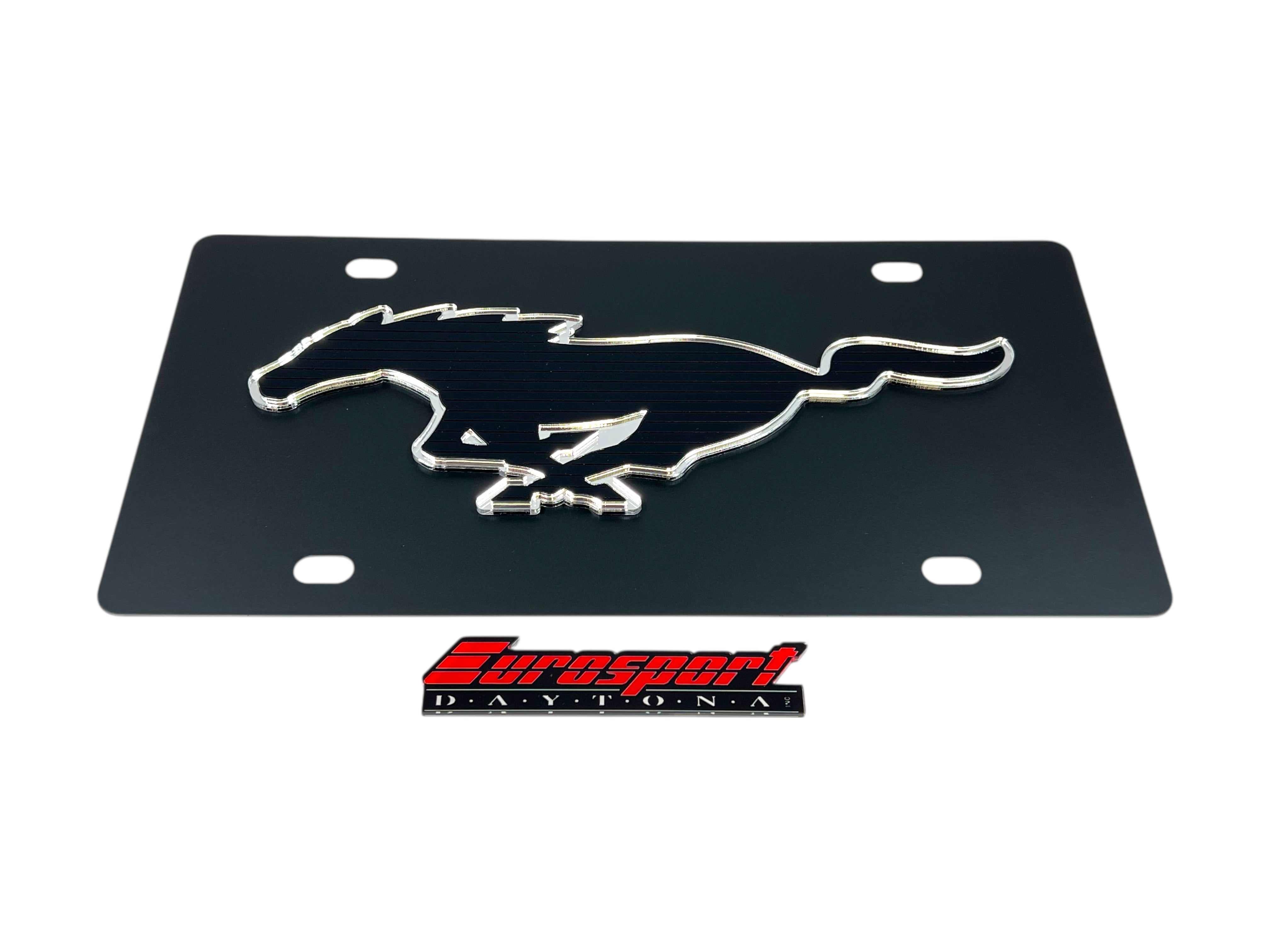 Ford Mustang Mach-E Carbon Steel License Plate