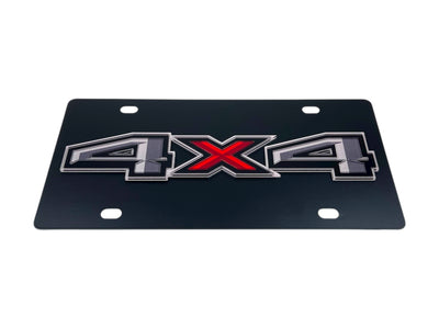 Ford 4X4 Carbon Steel License Plate