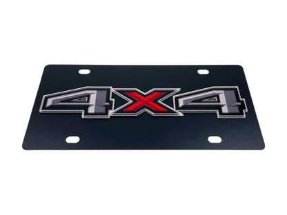 Ford 4X4 Carbon Steel License Plate