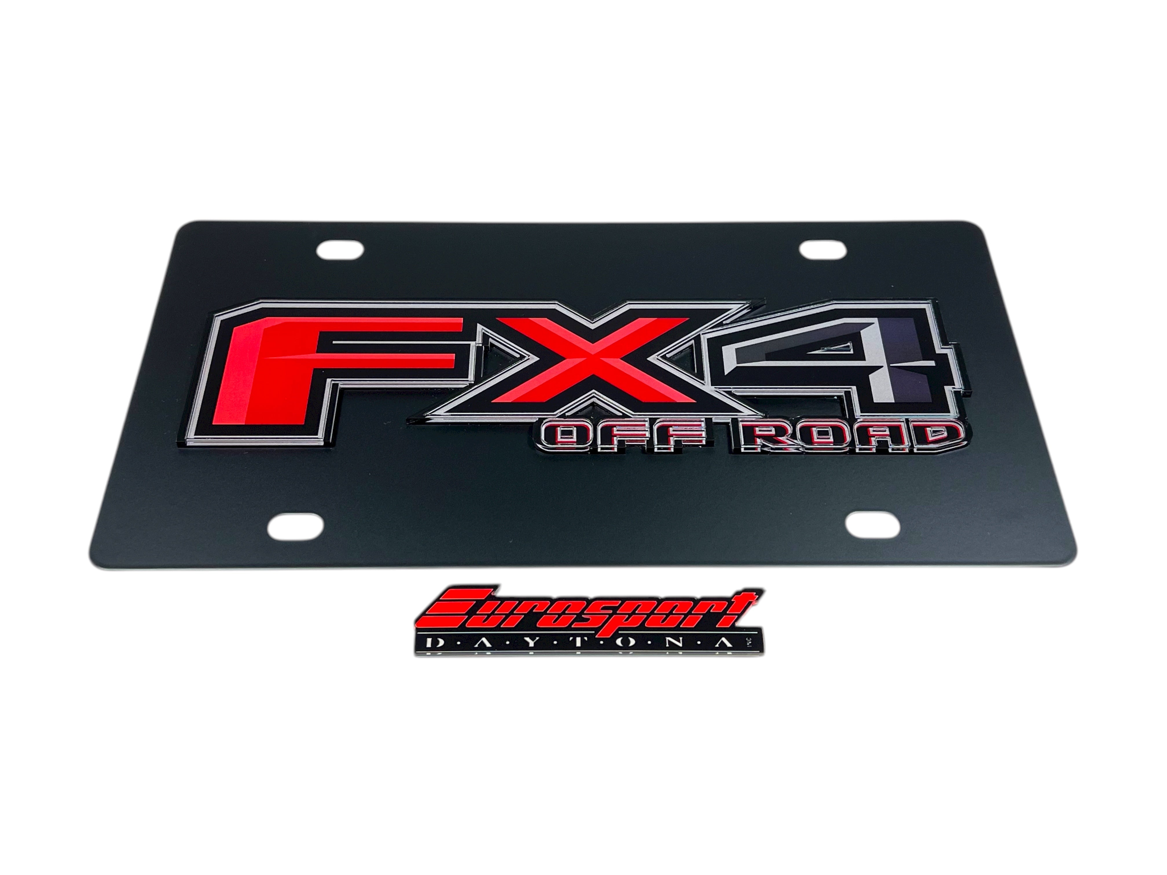 Ford FX4 Carbon Steel License Plate
