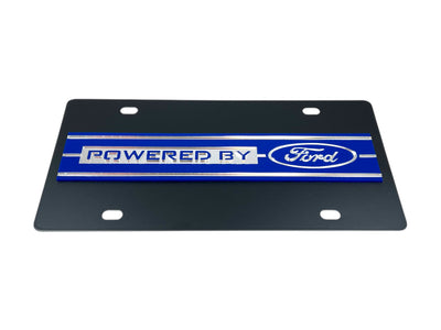 Powered By Ford Carbon Steel License Plate
