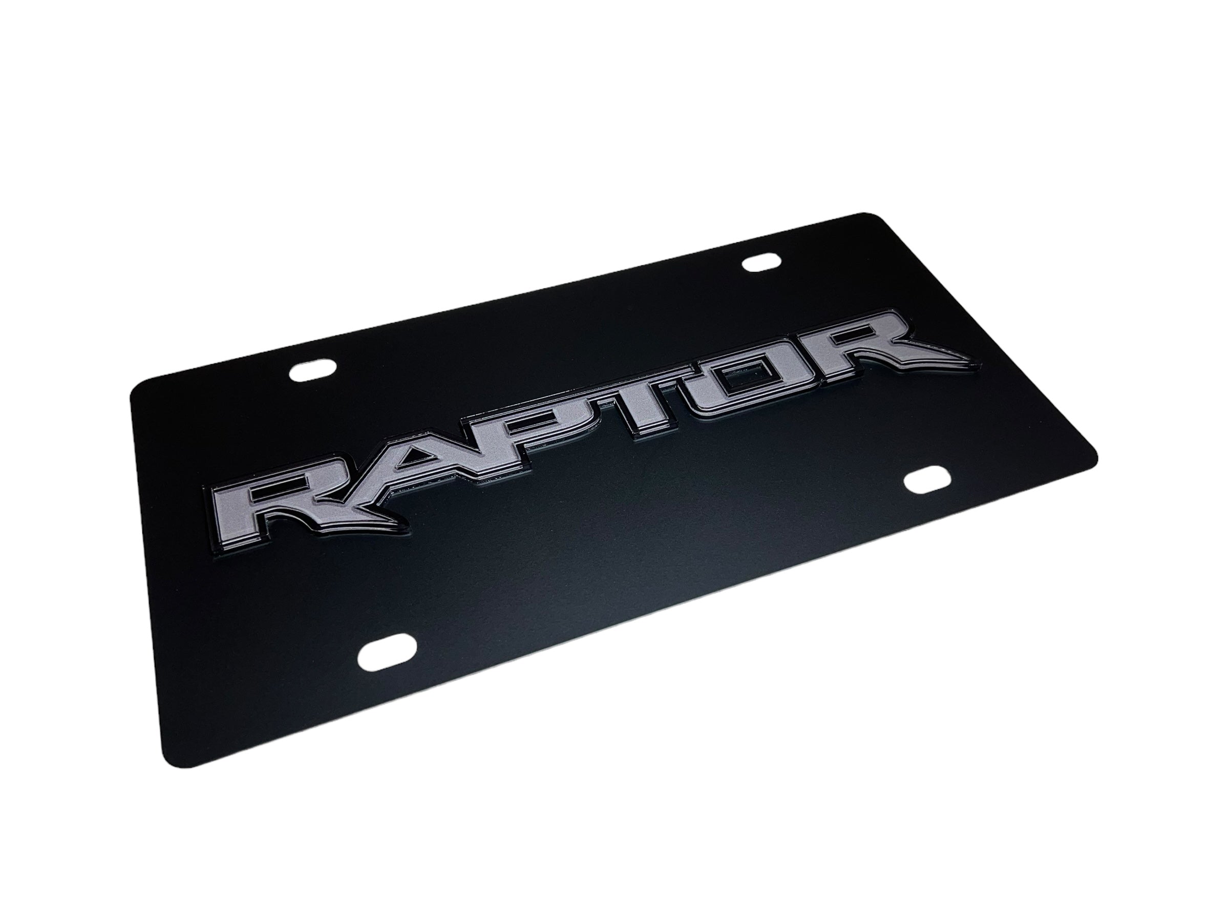 Ford Raptor Carbon Steel License Plate