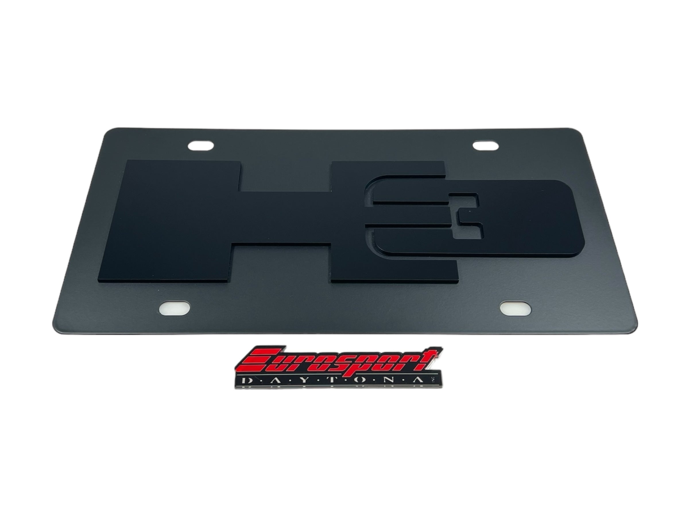 HUMMER H3 Carbon Steel License Plate