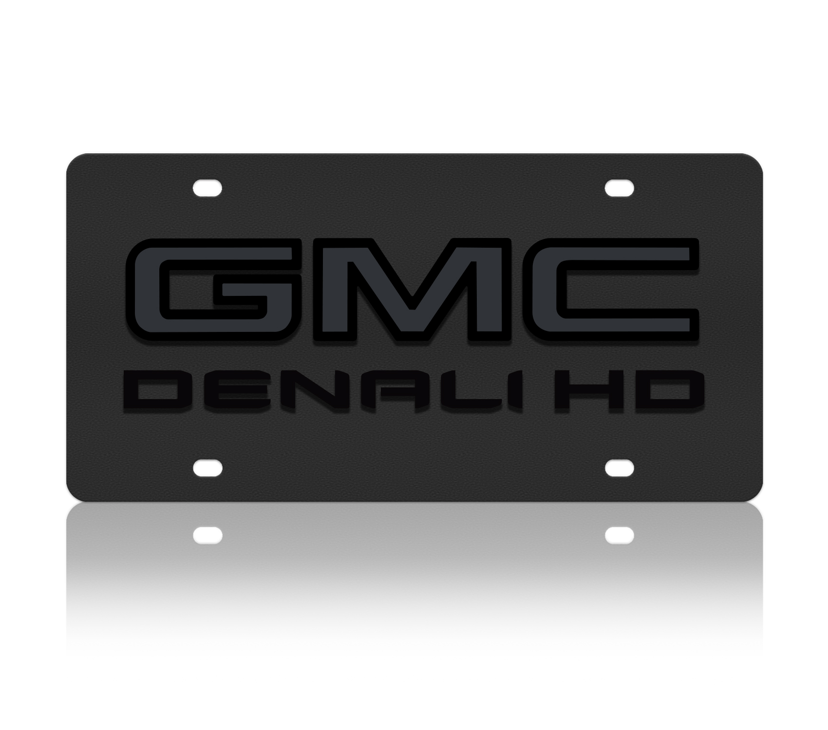 2019 GMC Denali HD Carbon Steel License Plate