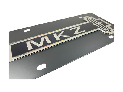 Lincoln MKZ Carbon Steel License Plate