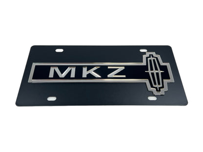 Lincoln MKZ Carbon Steel License Plate