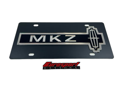 Lincoln MKZ Carbon Steel License Plate