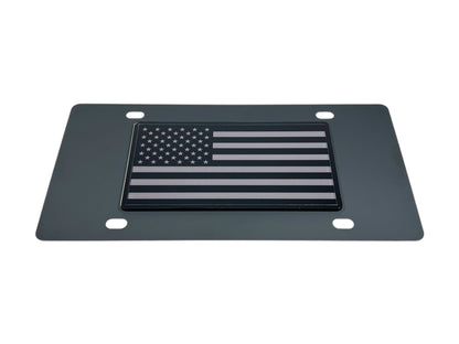 American Flag Full 50 Star License Plate