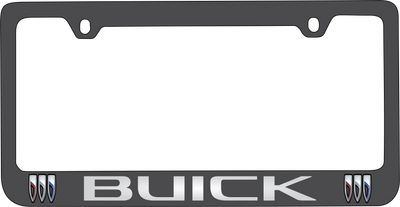 Buick Black License Plate Frame