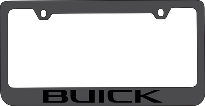 Buick Black License Plate Frame