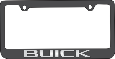 Buick Black License Plate Frame