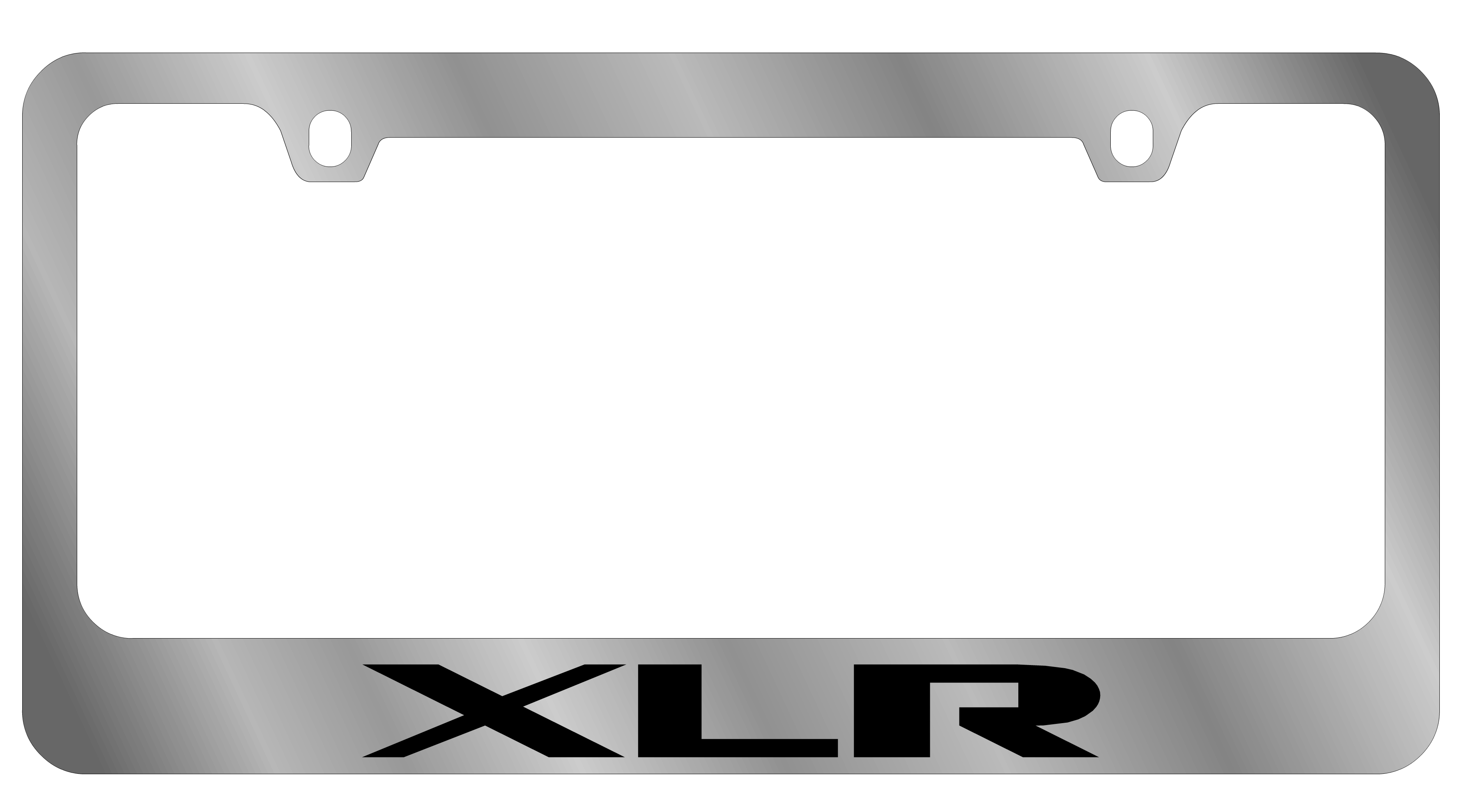 Cadillac XLR Chrome License Plate Frame