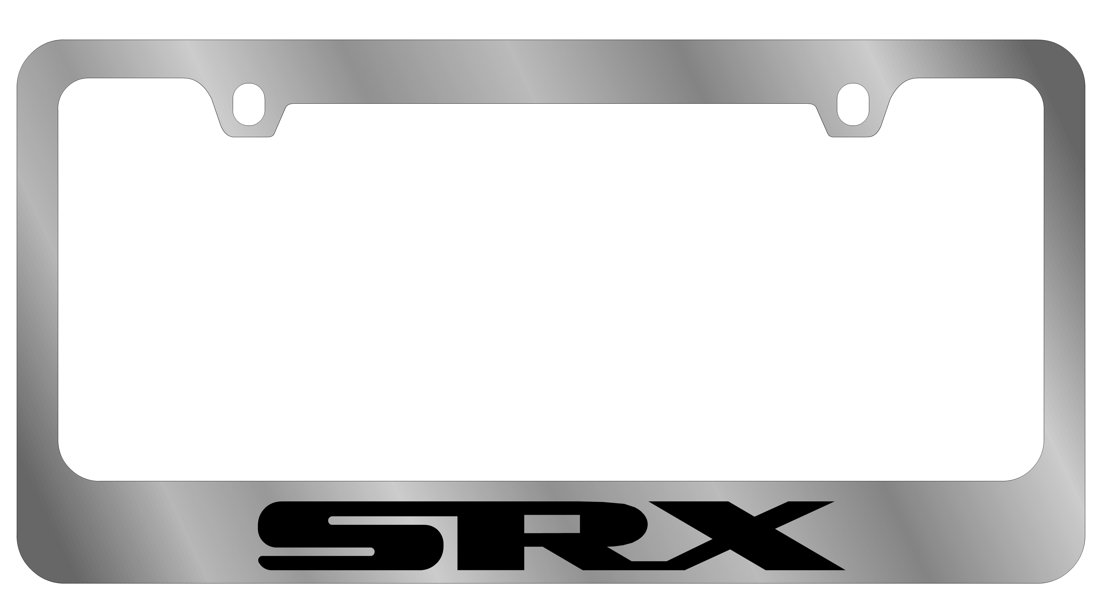 Cadillac SRX Chrome License Plate Frame