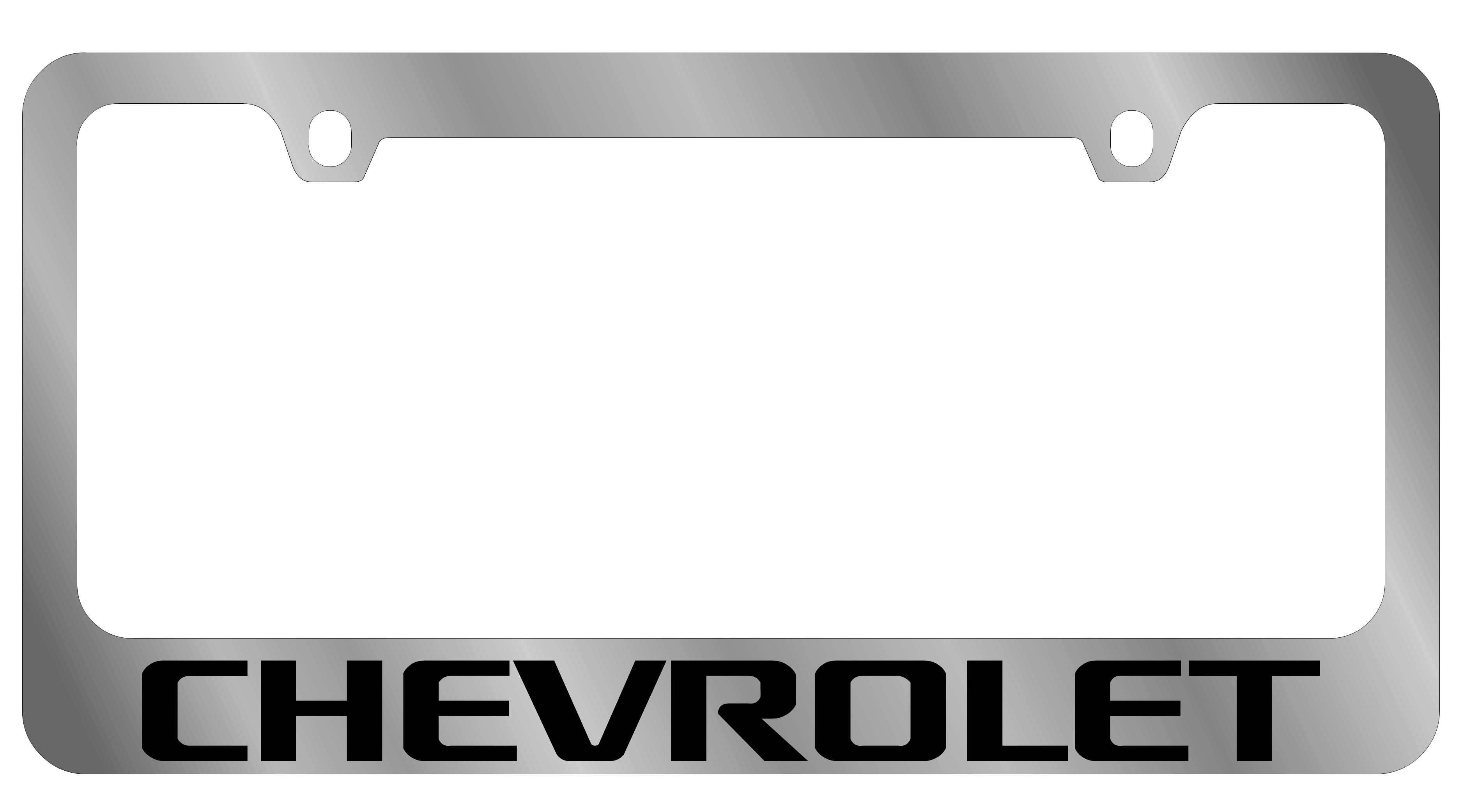 Chevrolet Chrome License Plate Frame