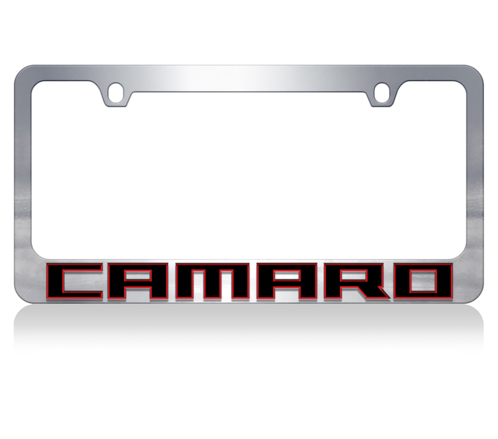 '18 Camaro Chrome License Plate Frame