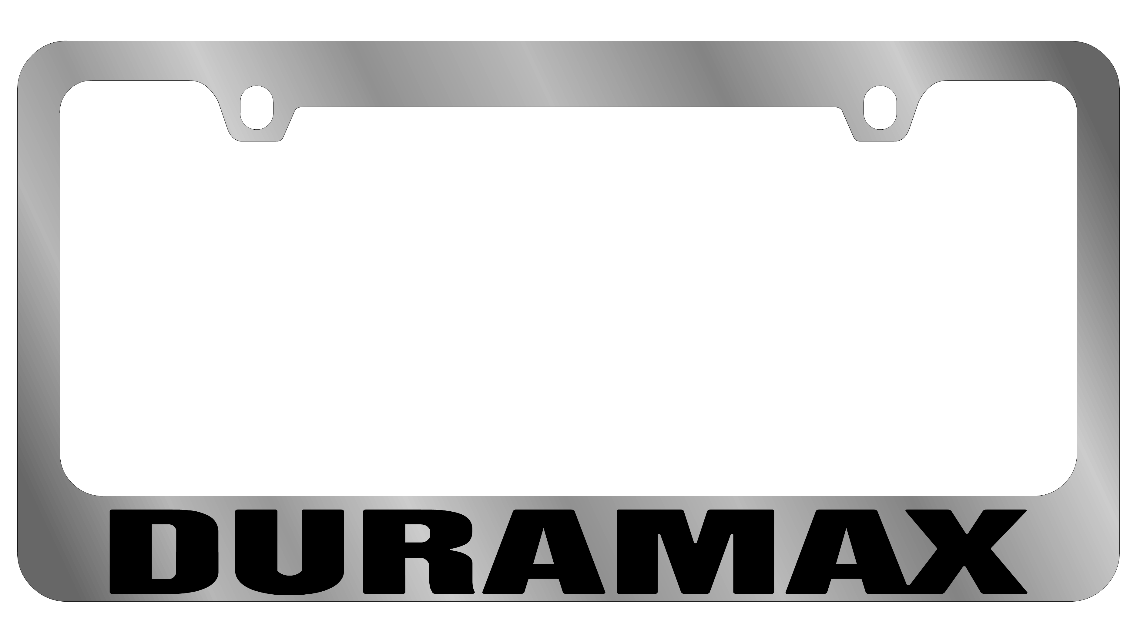 Chevrolet Duramax Chrome License Plate Frame