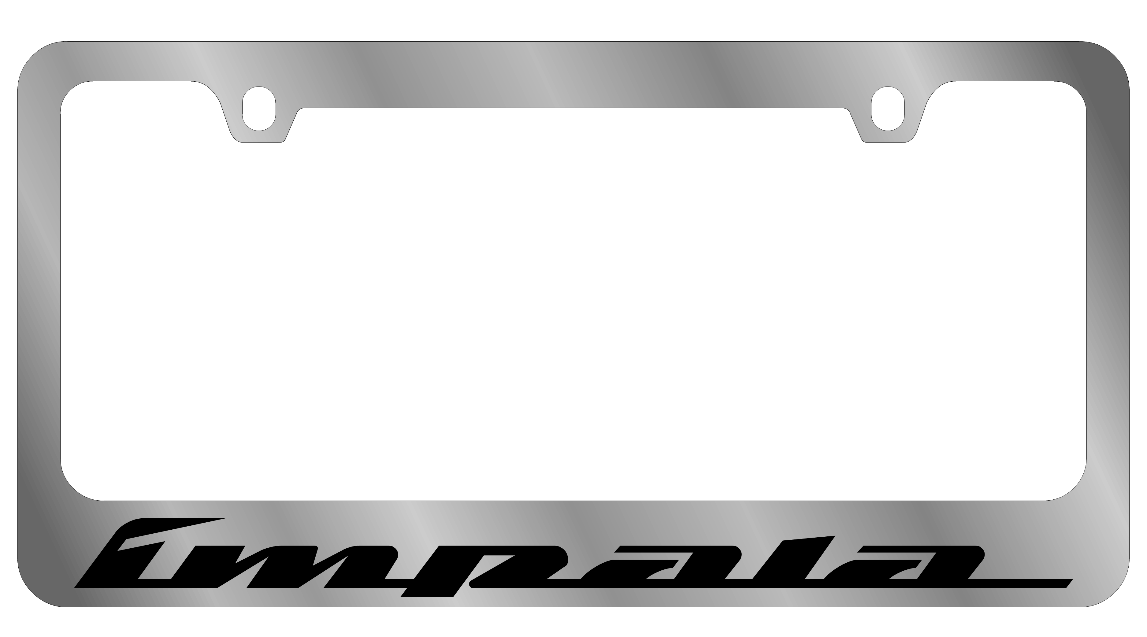 Chevrolet Impala Chrome License Plate Frame