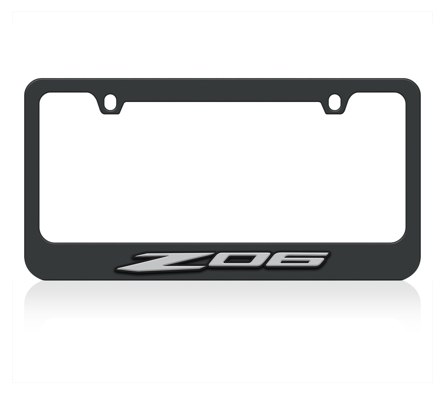 Chevrolet Corvette C8 Z06 Black License Plate Frame