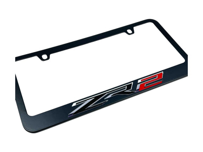 Chevrolet ZR2 Black License Plate Frame